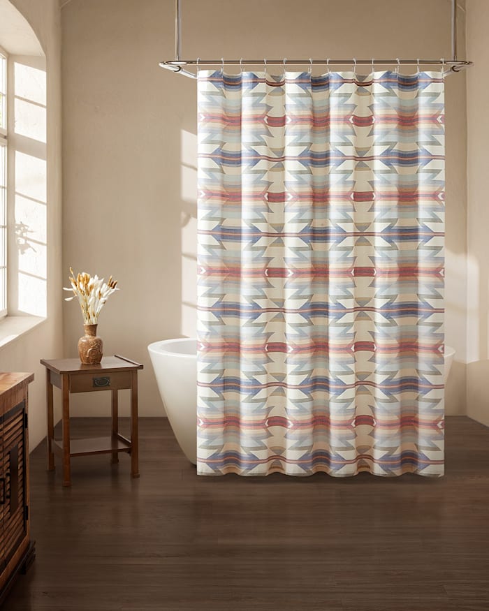 WYETH TRAIL SHOWER CURTAIN